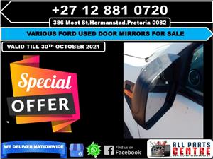 Various Ford used door mirrors for sale