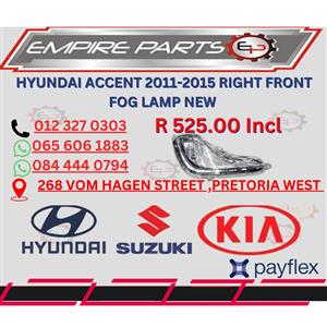 HYUNDAI ACCENT 2011-2015 RIGHT FRONT FOG LAMP NEW FOR SALE*