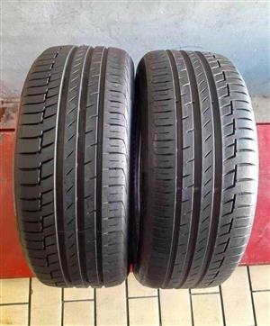 225/45/19 Continental Run Flat Tyres for Sale.