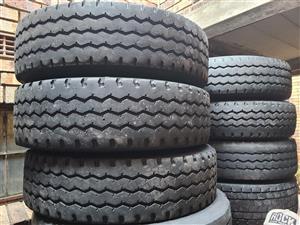 TRUCK TYRES: GOOD SECOND HAND TRUCK AND TRAILER TYRES:0745134568/0100238301