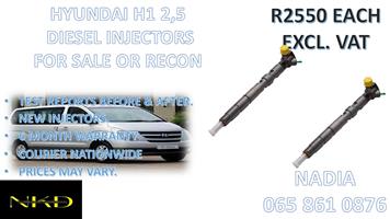 DIESEL INJECTORS FOR SALE FOR HYUNDAI H1 DELPHI - NATIONWIDE
