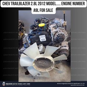 2012 Chev Trailblazer 2.8L A9L engine for sale  – Great Condition!