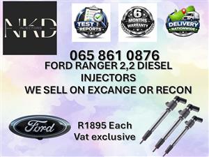 Ford Ranger2.2 diesel injectors for sale in Gauteng | reconditioning 