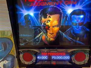 Williams Terminator 2: Judgment Day Pinball Machine