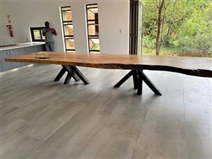 Live Edge Slab Tables