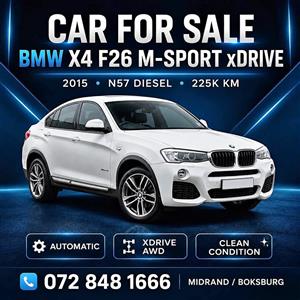 BMW X4 F26 M-Sport xDrive 20d – 2015 Model Code-2