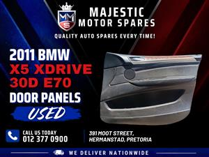 2011 BMW X5 xDrive 30d E70 LCI SUV Door Panels for Sale - Used 