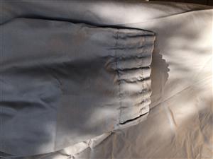 Basic cotton curtains - grey