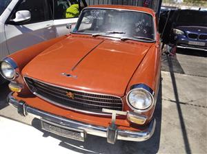 Peugeot 404 1974 accident engine doesn't start