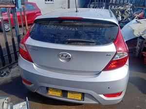 Hyundai Accent Hatchback, 2016 Model, stripping for spares.
