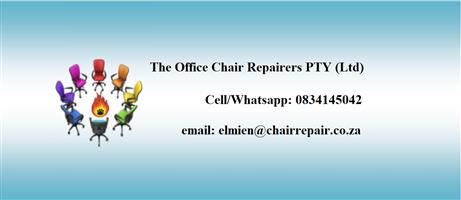 Won't stay up? Flopping around? We repair your office chair
