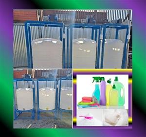  500 liter detergent mixing machine with removble base and tank