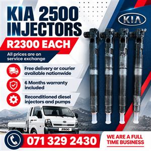 KIA 2500 INJECTORS FOR SALE WITH WARRANTY 