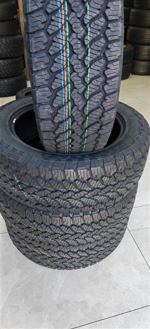 General grabber AT3 tyres 255 55 20 