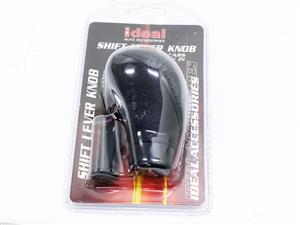 Universal Grey Leather Gear Shift Knob