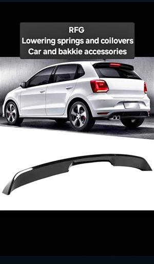 Polo 6,7,8 Rline roof spoiler