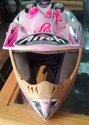 Airoh biker helmet
