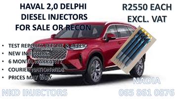 DIESEL INJECTORS FOR SALE FOR HAVAL 2.0 DELPHI