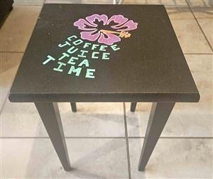 Small Wooden Side Table