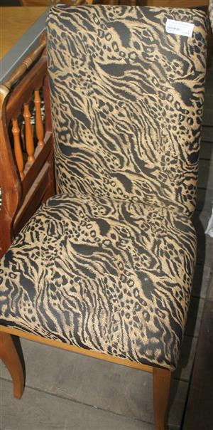 Animal Print Dining Chair S049831B #Rosettenvillepawnshop