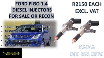 DIESEL INJECTORS FOR SALE FOR FORD FIGO 1,4