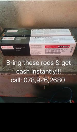 Quality Afrox Welding Rods wanted