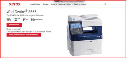 Xerox Printer 3655 all in one printer. 