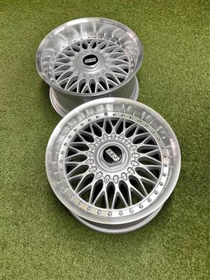 17 INCH SCORPIONS (BBS) DESIGN RIM SET NARROWS/WIDES