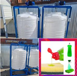 1000-Litre Detergent Mixing Machine – Industrial Scale, Maximum Impact! Step 
