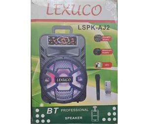 12" Bluetooth Rechargeable Trolley Speaker with wireless mic...New with warranty and FREE DELIVERY