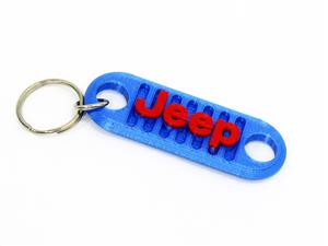 3D Design Jeep Keyring