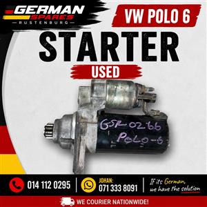 VW POLO 6 STARTER – USED