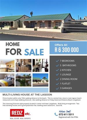 GEM - HOUSE FOR SALE LANGEBAAN