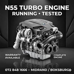 BMW F20 135i N55 Turbo Engine  Running Engine + Warranty Available