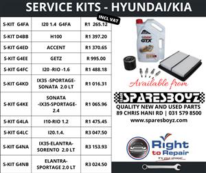 SERVICE KITS - HYUNDAI AND KIA