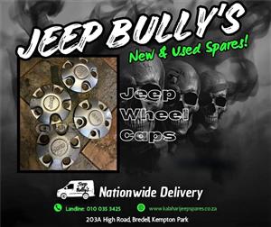 Wheel Caps- Fitted For Jeep (Used)