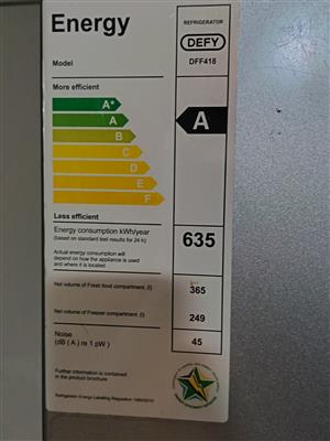 Defy fridge for sale, reason for sale relocation, need to be take by Saturday 29