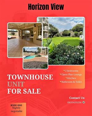 Horizon view townhouse unit for sale