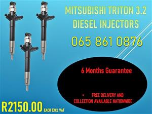 MITSUBISHI TRITON 3.2 DIESEL INJECTORS FOR SALE OR RECON ORIGINALS
