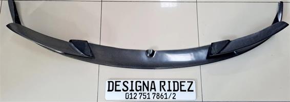 BMW F30 M-SPORT CARBON FIBRE FRONT SPOILER 1-PIECE NEW AVAILABLE 