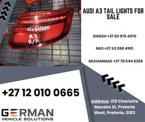 audi a3 tail lights for sale 