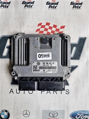 VW CADDY GOLF 1.9 TDI ECU COMPUTER BOX 03G906021 KH 