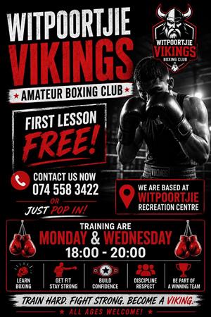 Witpoortjie Vikings boxing club