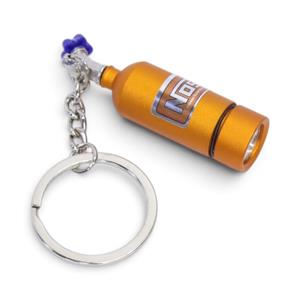 NOS Tank Keyring with Mini Torch (Bronze)