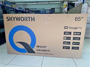  Brand New Skyworth 50” QLED Google TV – World Cup Special 