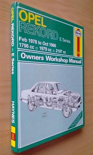 Opel Rekord E Series owners workshop manual..