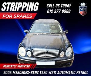 2003 Mercedes-Benz E320 W211 Automatic Petrol – Stripping for Spares