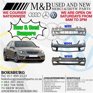 USED AND NEW BUMPERS FOR MERCEDES, AUDI, AND VW 