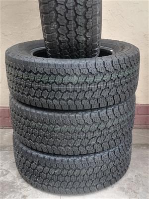 265 60 18 Goodyear Wrangler AT (NEW TYRES)