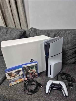 PS5 SLIM DISC EDITION AMAZING CONDITION